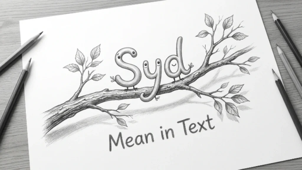 SYD Meaning in Text