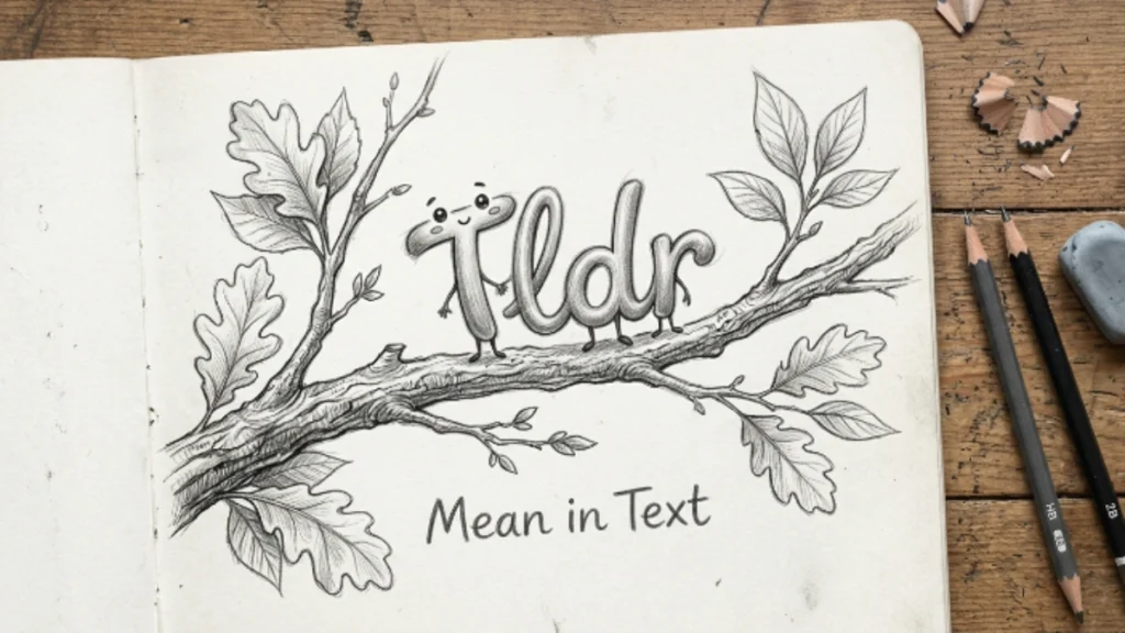 TLDR Meaning in Text