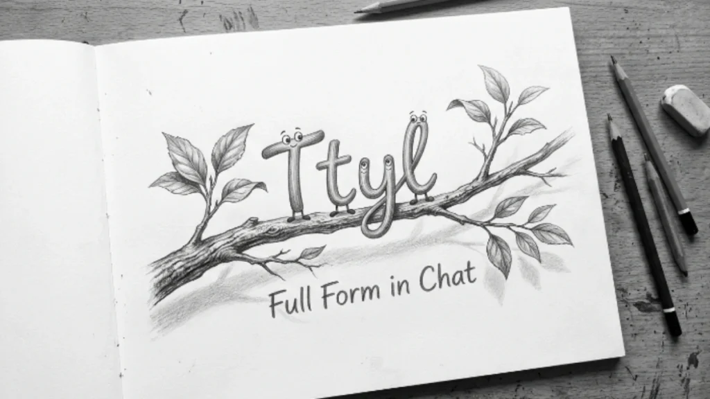 TTYL Full Form in Chat