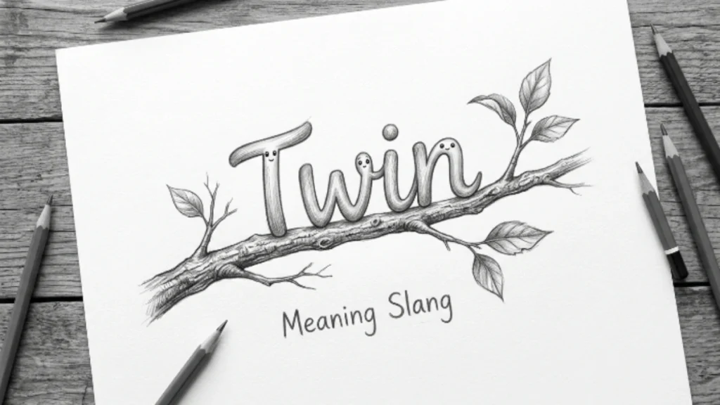 Twin Meaning Slang
