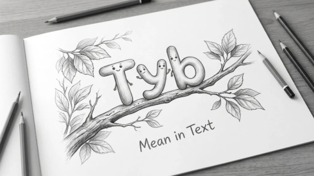 TYB Meaning in Text