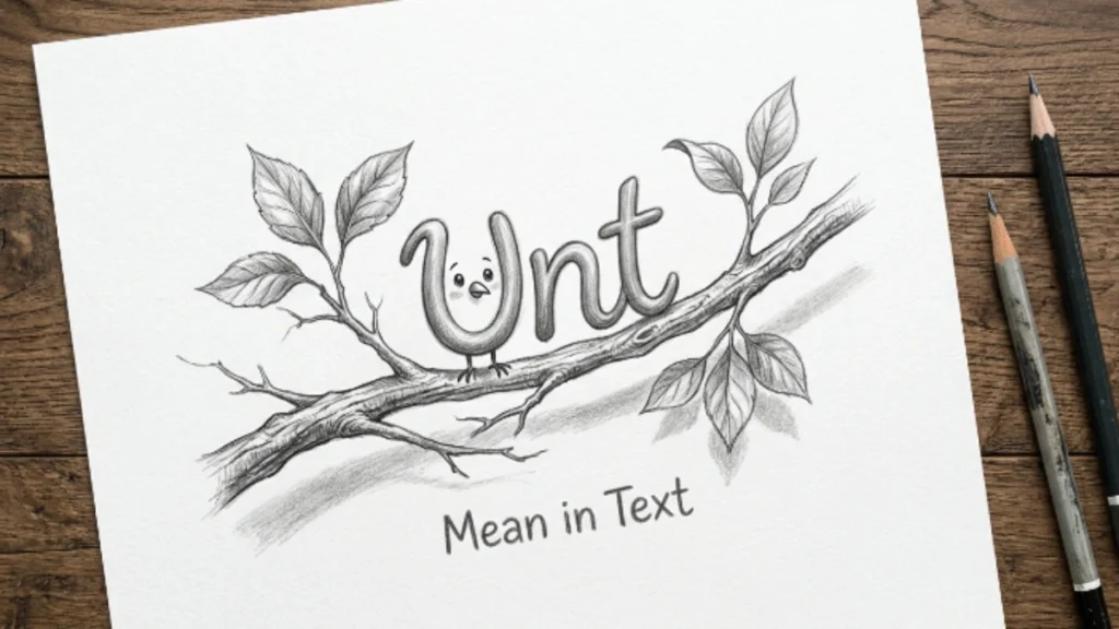 Unt Mean in Text