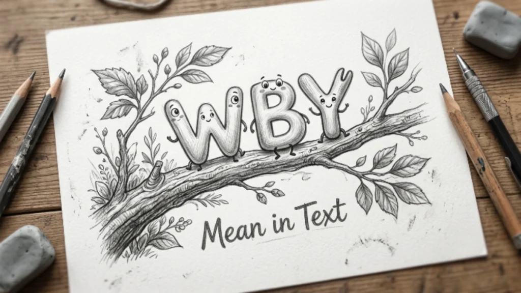 WBY Mean in Text