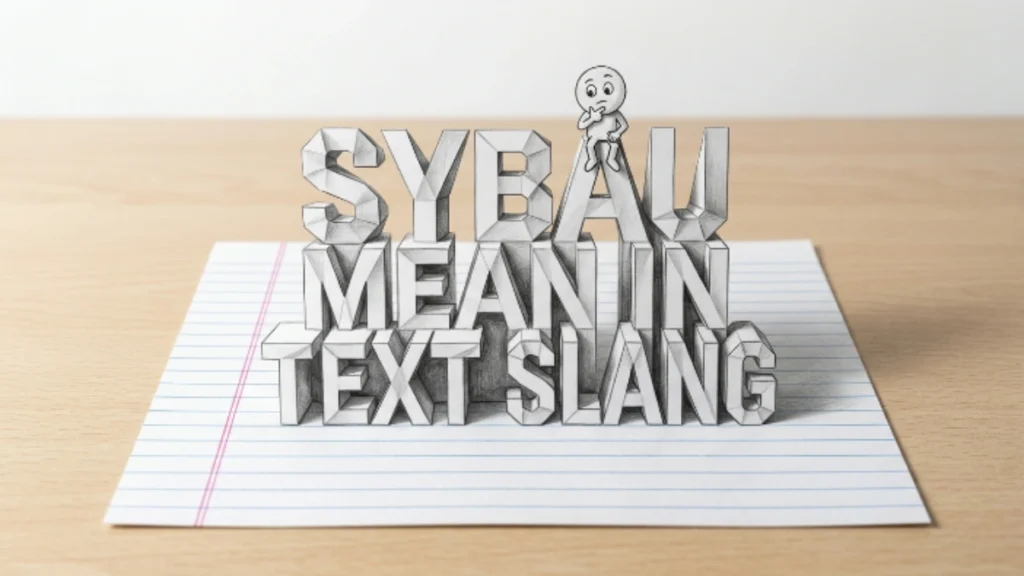 Sybau Mean in Text Slang