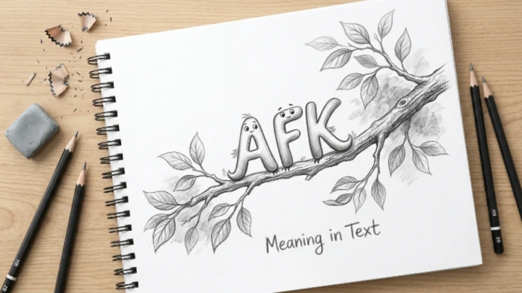 AFK Meaning in Text