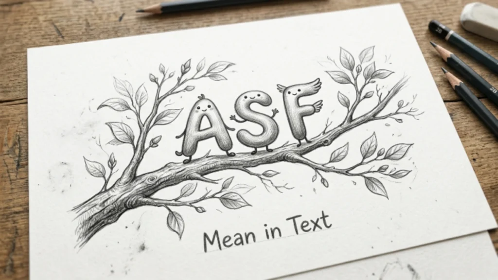 ASF Mean in Text