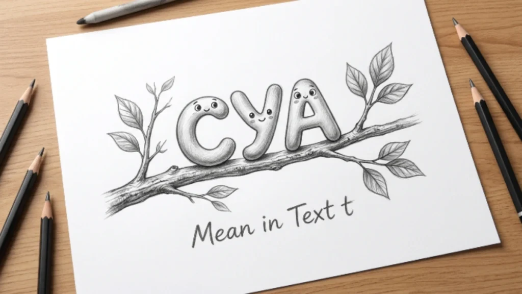 CYA Meaning in Text