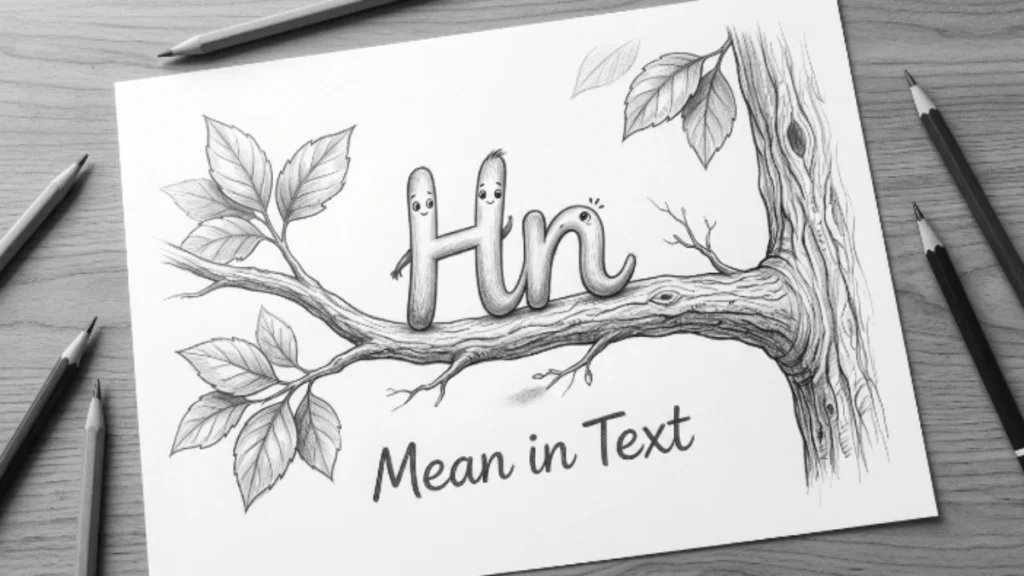 HN Meaning in Text