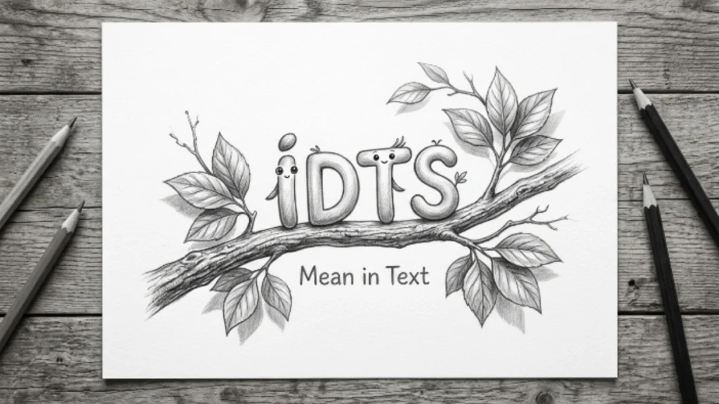 IDTS Meaning in Text