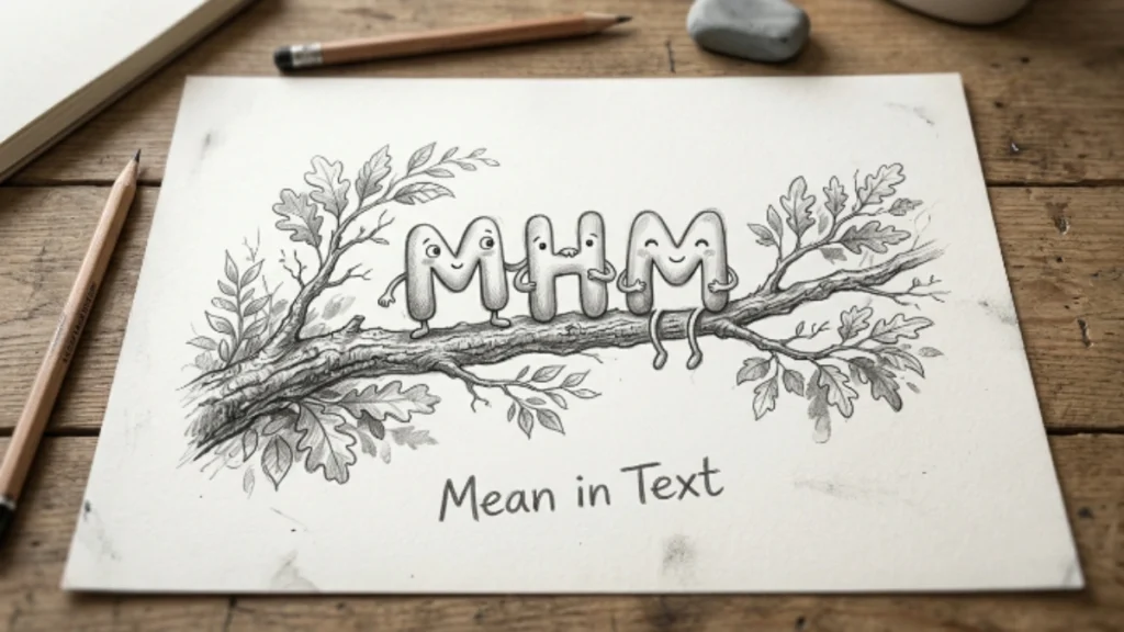 MHM Mean in Text