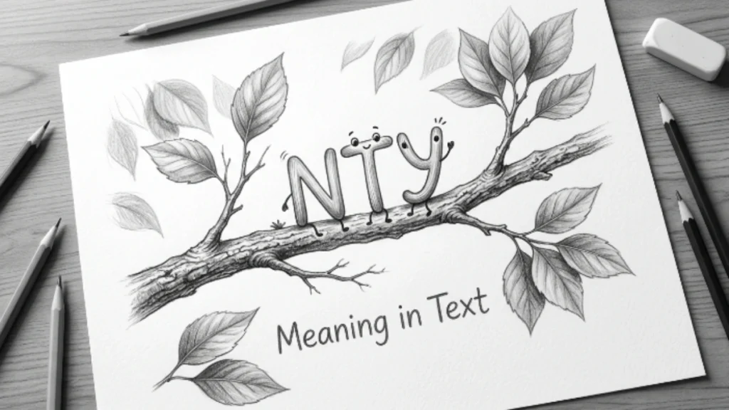 NTY Meaning in Text: