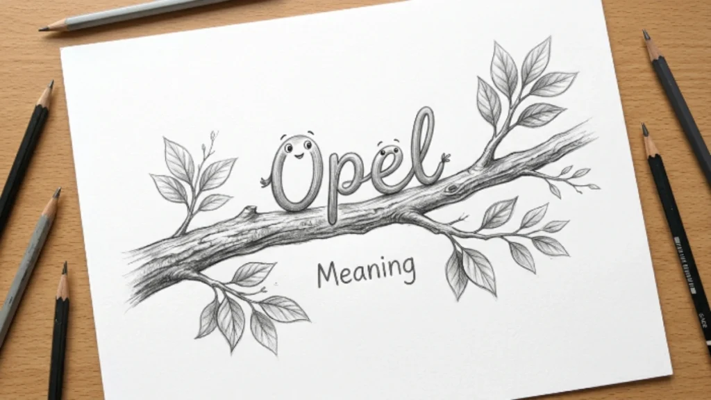 Opel Meaning