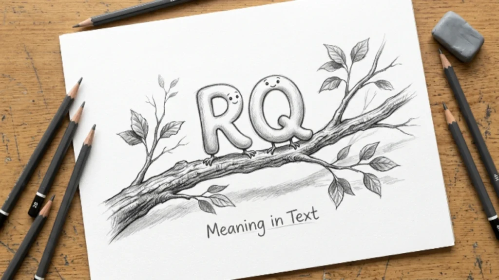 RQ Meaning in Text