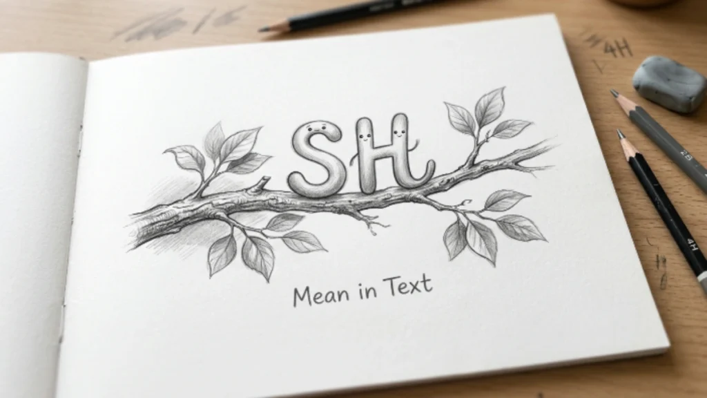 SH Meaning in Text