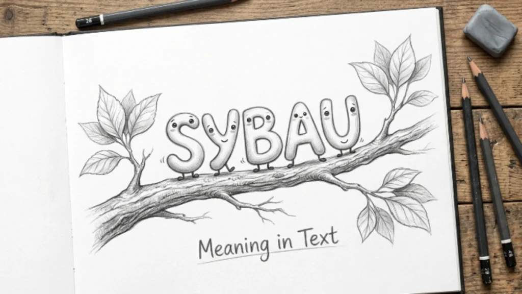SYBAU Meaning in Text